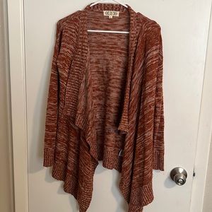 Pink Rose Cardigan Orange